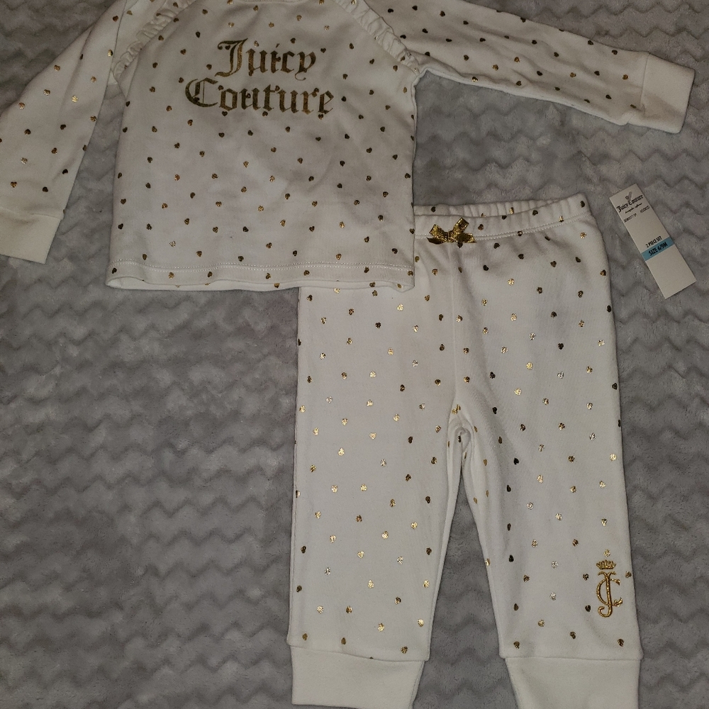 **NEW** Juicy Couture 6-9m 2pc outfit